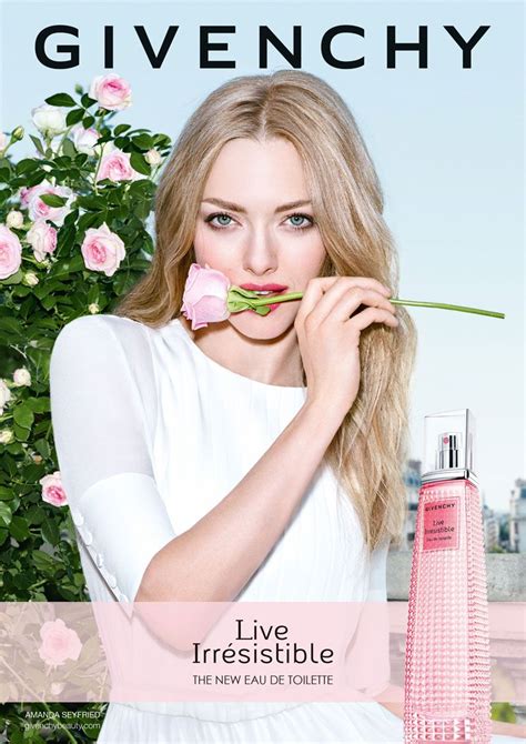 givenchy live irresistible amanda seyfried|Givenchy perfume for women.